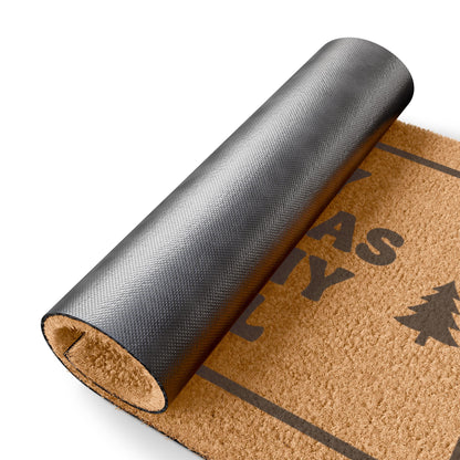 Merry Christmas Ya Filthy Animal Doormat — Funny Holiday Entryway Mat