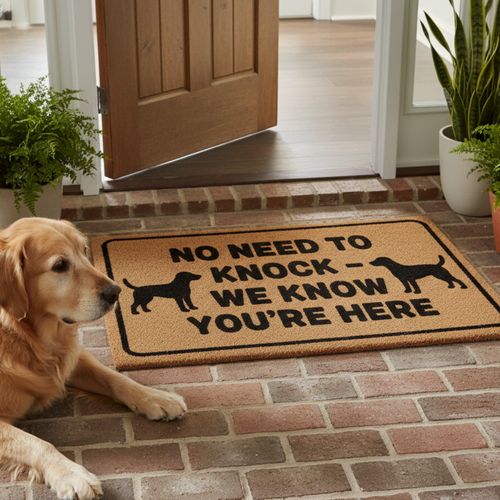 Doormat - Funny Dog Welcome Mat
