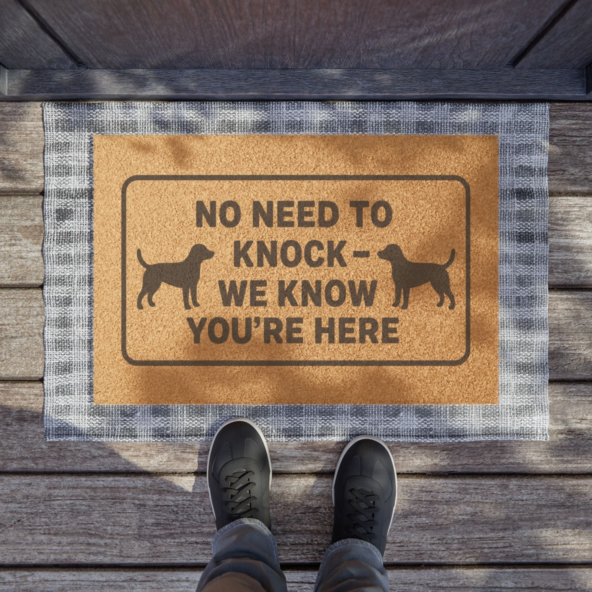 Doormat - Funny Dog Welcome Mat